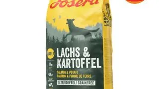 JOSERA Somon & Cartofi, XS-XL, Somon, hrana uscata fara cereale caini senior, 15kg