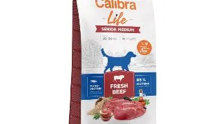 CALIBRA Life Senior Medium, M, Vita, hrana uscata monoproteica caini senior, 2.5kg