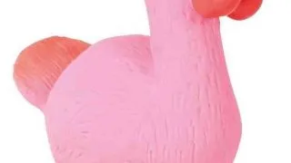 Trixie, jucarie cocos caini, cu sunet, latex, 14cm, multicolor