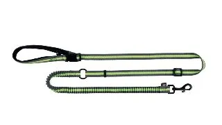 Lesa Jogging cu Amortizor 133 - 180 Cm x 20 Mm, Verde-Negru