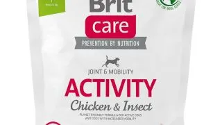 BRIT Care Sustainable Activity, XS-XL, Pui si Insecte, hrana uscata caini, activitate intensa, sistem articular, 1kg