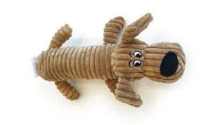 M-PETS Charly Squeaker, jucarie de plus, caini XS-L, cu sunet, plus, maro, 32cm