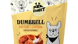 MR BANDIT Dumbbell, XS-XL, Pui, punguta recompense caini, 500g