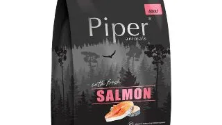PIPER Animals, XS-XL, Somon, hrana uscata fara cereale caini, 12kg