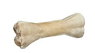 Os Presat Trixie din Piele de Vita, Umplut cu Miel, 13 cm, 70 g