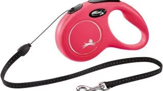 Lesa Flexi Classic, Snur, S 8 m/12 kg Rosu