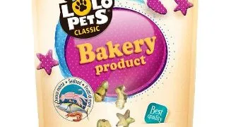 Lolo Pets Caine Biscuiti cu Fructe de Mare, 350 g