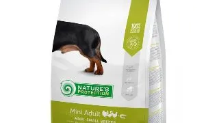 NATURES PROTECTION Mini Adult, Pasare cu Krill, hrana uscata caini, 7.5kg