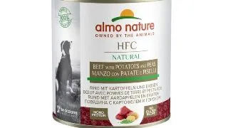 ALMO NATURE HFC, XS-XL, Vita si Cartofi, conserva hrana umeda caini, (in supa), 280g