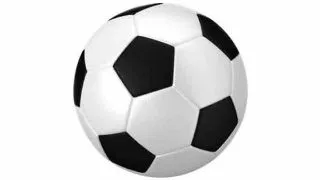 Trixie, jucarie minge fotbal caini, cu sunet, Vinil, 10cm, multicolor