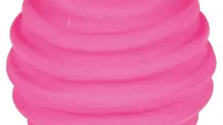Trixie, jucarie minge flexibila caini, latex, 6cm, verde