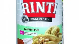 RINTI, XS-XL, Burta, conserva hrana umeda fara cereale caini, (in suc propriu), 800g
