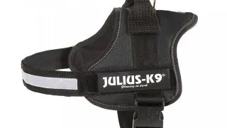 JULIUS-K9 Powerharness, ham caini JULIUS-K9 Power, ham caini, M, 13-25kg, negru