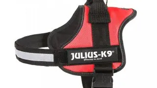 JULIUS-K9 Powerharness, ham caini JULIUS-K9 Power, ham caini, M, 13-25kg, rosu