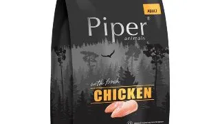 PIPER Animals, XS-XL, Pui, hrana uscata fara cereale caini, 12kg