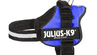 JULIUS-K9 Powerharness, ham caini JULIUS-K9 Power, ham caini, XL, 28-40kg, albastru
