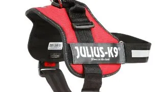 JULIUS-K9 Powerharness, ham caini JULIUS-K9 Power, ham caini, XL, 28-40kg, rosu