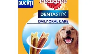 PEDIGREE DentaStix, L-XL, megapack recompense caini, 7buc x 8, 2.16kg