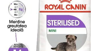 ROYAL CANIN Mini Sterilised Adult, hrana uscata caini sterilizati, 1kg