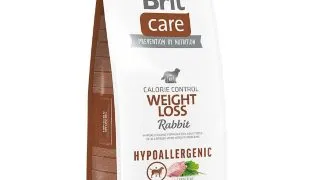 BRIT Care Hypoallergenic Weight loss, XS-XL, Iepure, hrana uscata caini, sistem imunitar & alergii, obezitate, 12kg