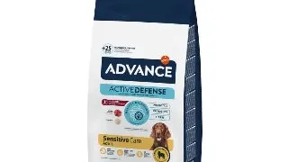 ADVANCE Sensitive Care, XS-XL, Miel si Orez, hrana uscata caini, sistem digestiv, 3kg