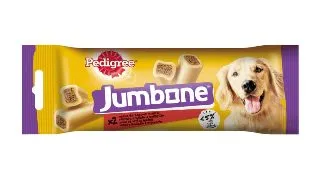 PEDIGREE Jumbone Medium, recompense caini, Vita si Pasare, batoane, 2 buc, 180g