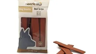 BEEZTEES Snack Strips, recompense caini, cu Vita, 150g