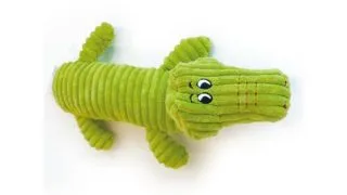 M-PETS Franky Squeaker, jucarie de plus caini XS-L, cu sunet, plus, verde, 32cm