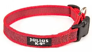 Zgarda Julius-K9 IDC Color & Gray - 27-42cm Rosu