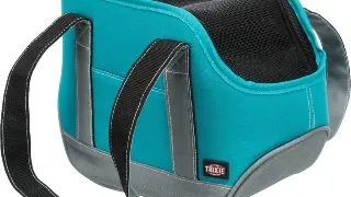 TRIXIE Alea, geanta transport caini si pisici, XS(max. 5kg), poliester, deschidere superioara, cu buzunare, verde si gri, 16 x 20 x 30 cm