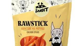 MR BANDIT Rawstick, XS-XL, Pui, punguta recompense fara cereale caini, 500g