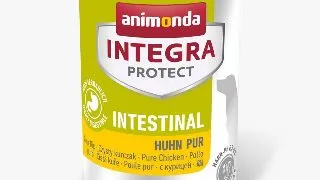 INTEGRA PROTECT Intestinal, XS-M, Pui, dieta veterinara, conserva hrana umeda caini, sistem digestiv, (in aspic), 400g