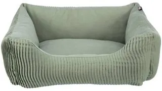 TRIXIE Marley, pat dreptunghiular caini, fleece, antiderapant, verde, 80x60cm
