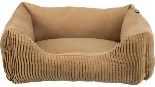 TRIXIE Marley, pat dreptunghiular caini, fleece, antiderapant, galben, 60x50cm