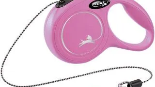 Lesa Flexi Classic, Snur, XS 3 m/8 kg Roz