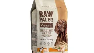RAW PALEO Healthy Grain, XS-XL, Pui, hrana uscata caini, 10kg