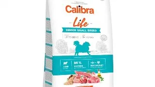 CALIBRA Life Senior Small Breed, XS-S, Miel, hrana uscata continut redus cereale caini senior, 6kg