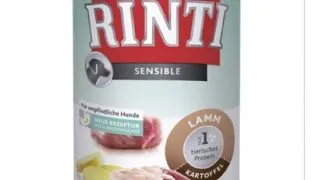 RINTI Sensible, XS-XL, Miel si Cartofi, conserva hrana umeda monoproteica fara cereale caini, alergii, (in suc propriu), 400g