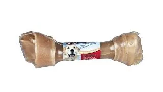 Trixie Caine Os Innodat din Piele de Vita Os Innodat 16cm/65g