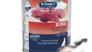 DR. CLAUDER'S Selected Meat, XS-XL, Vita conserva hrana umeda fara cereale caini, (in suc propriu), 800g
