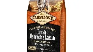 CARNILOVE Fresh Excellent Digestion XS-S, Strut si Miel, hrana uscata fara cereale caini, sensibilitati digestive, 1.5kg