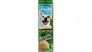 Gel Dentar Fara Periaj pentru Caini, Vanilla Mint TropiClean Oral Care, 59 ml