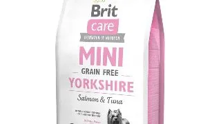 BRIT Care Mini Yorkshire, Somon, hrana uscata fara cereale caini, 2kg
