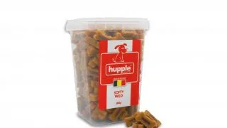 HUPPLE Softy Wild, XS-XL, Pasare si Vanat, cutie recompense caini, 200g