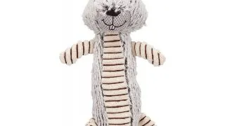 Trixie, jucarie iepure caini, cu sunet, plus, 35cm, multicolor