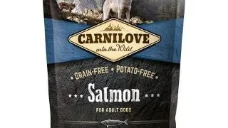 CARNILOVE Adult S-XL, Somon, hrana uscata fara cereale caini, 1.5kg