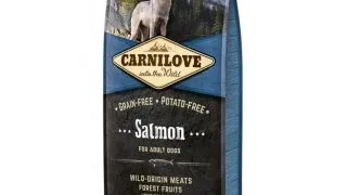 CARNILOVE Adult S-XL, Somon, hrana uscata fara cereale caini, 12kg