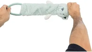 Trixie, jucarie animalute caini, cu sunet, plus, 33cm, multicolor