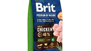 BRIT Premium By Nature Adult Giant Breed, XL, Pui, hrana uscata caini, 15kg