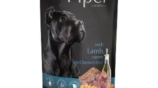 PIPER Animals, XS-XL, Miel si Morcov, plic hrana umeda caini, (in aspic), 150g